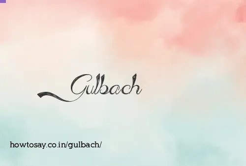 Gulbach