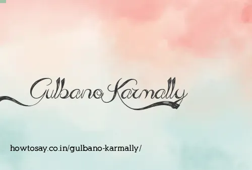 Gulbano Karmally