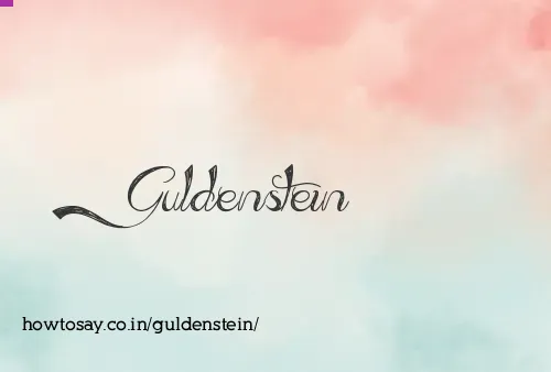Guldenstein