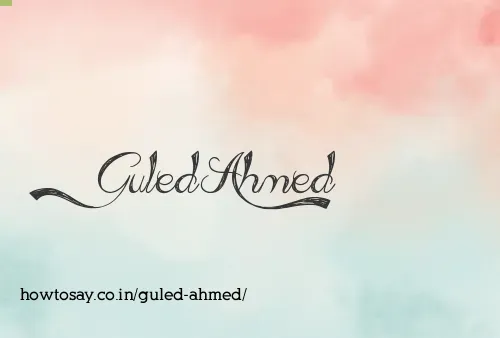 Guled Ahmed