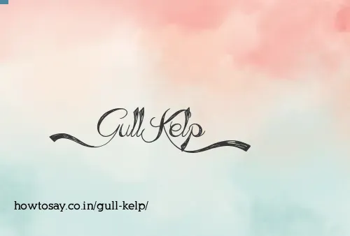 Gull Kelp
