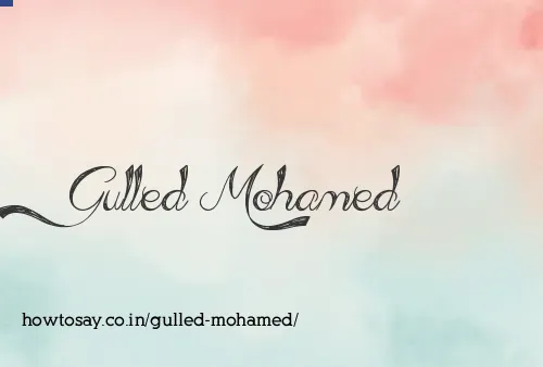 Gulled Mohamed