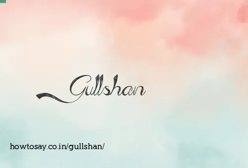 Gullshan