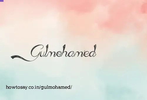 Gulmohamed