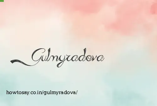 Gulmyradova