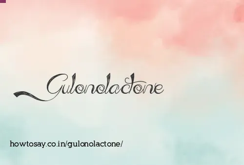 Gulonolactone