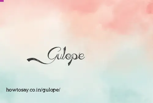 Gulope