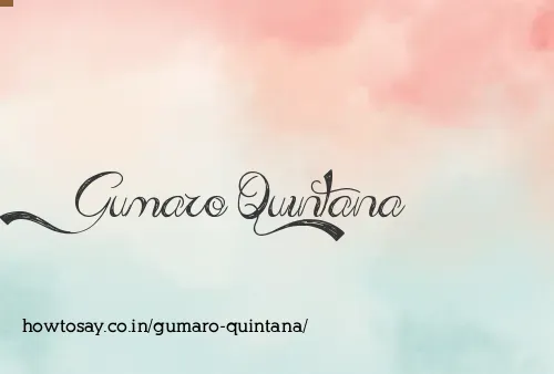 Gumaro Quintana
