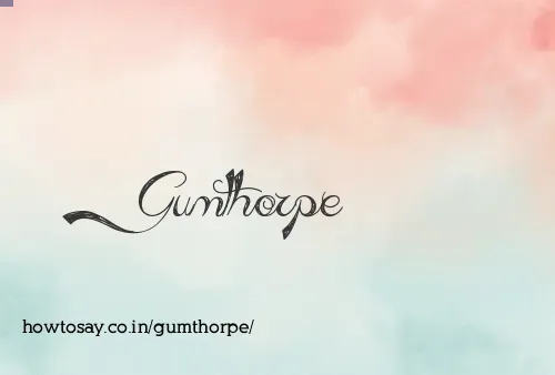 Gumthorpe