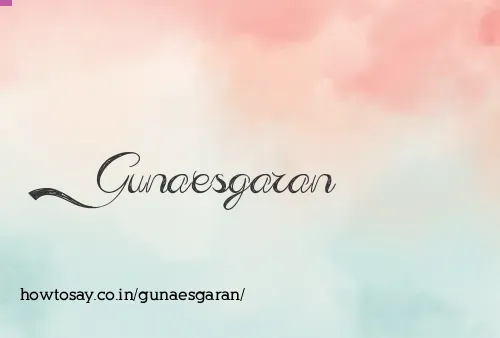 Gunaesgaran