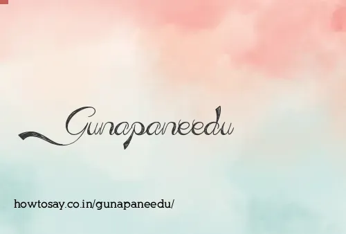 Gunapaneedu