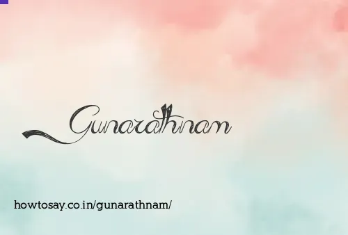 Gunarathnam