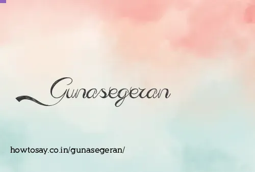 Gunasegeran