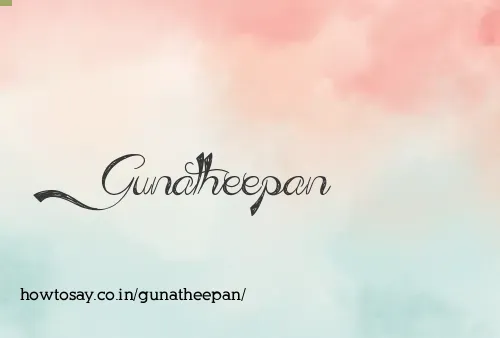 Gunatheepan