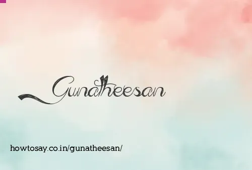 Gunatheesan