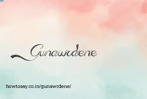 Gunawrdene
