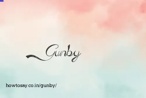 Gunby