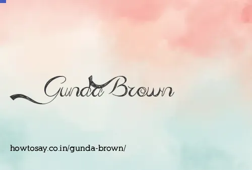 Gunda Brown
