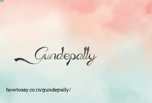 Gundepally