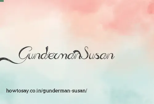 Gunderman Susan