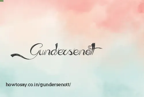 Gundersenott