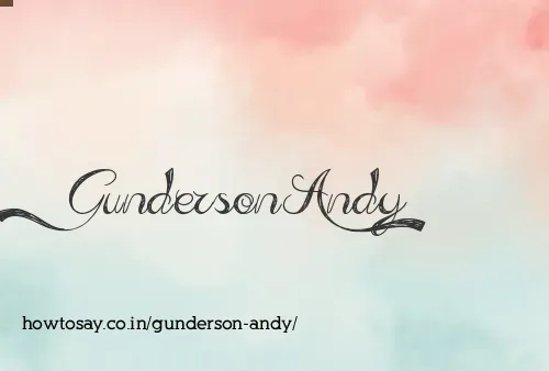 Gunderson Andy