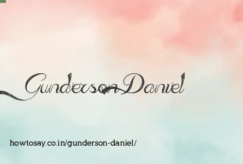 Gunderson Daniel