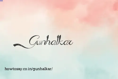 Gunhalkar