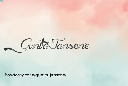 Gunita Jansone