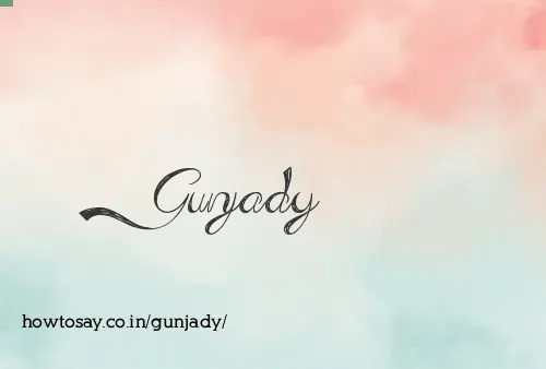 Gunjady