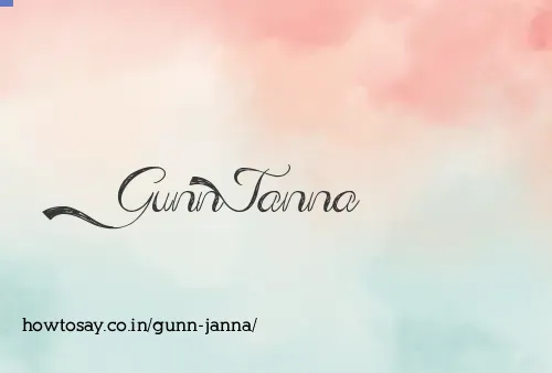 Gunn Janna