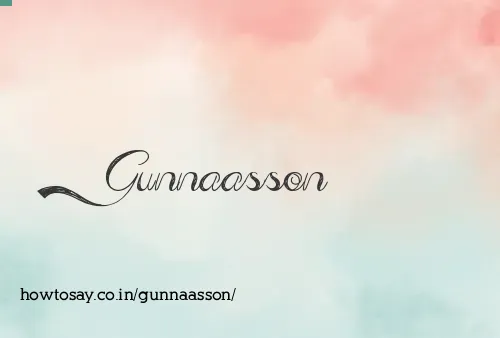 Gunnaasson