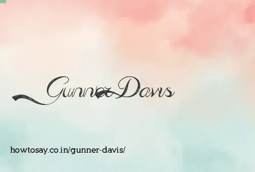 Gunner Davis