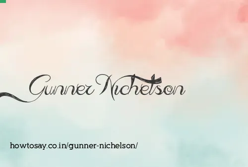 Gunner Nichelson