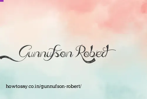 Gunnufson Robert