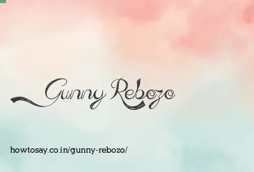 Gunny Rebozo