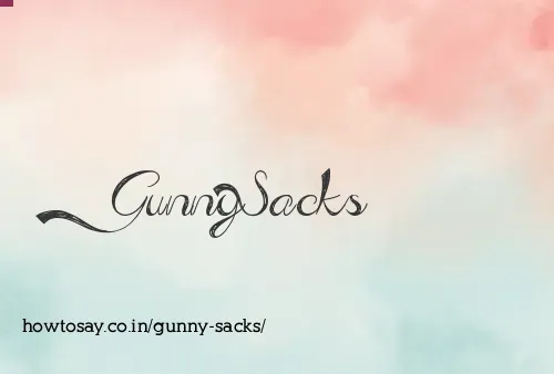 Gunny Sacks