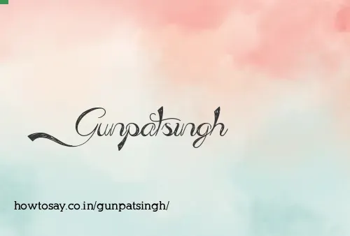 Gunpatsingh