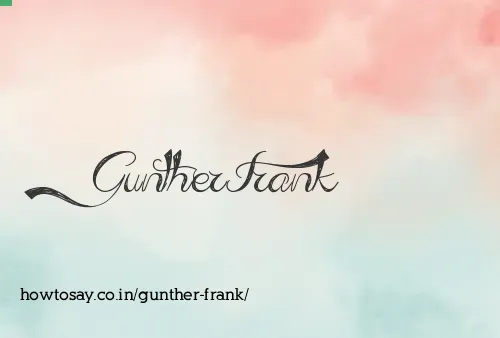 Gunther Frank