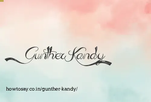 Gunther Kandy