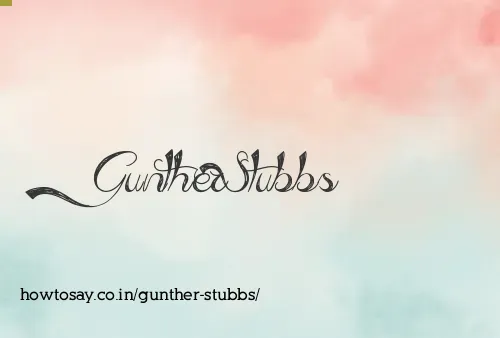 Gunther Stubbs