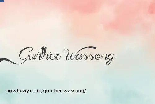Gunther Wassong
