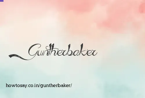 Guntherbaker