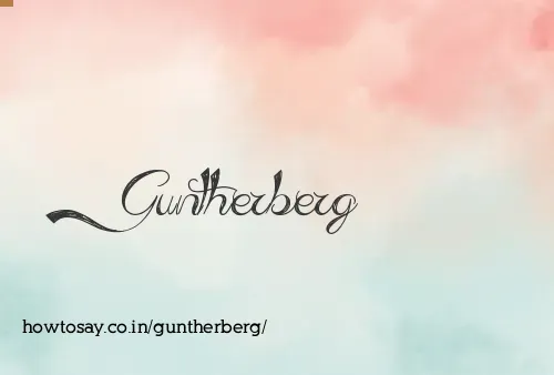 Guntherberg