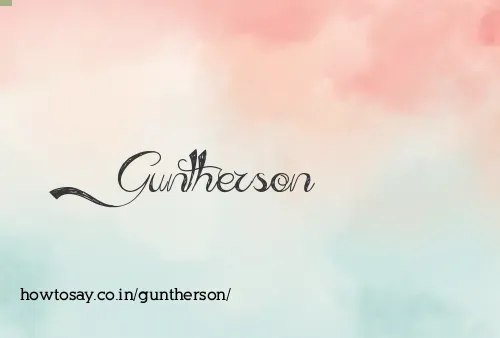 Guntherson