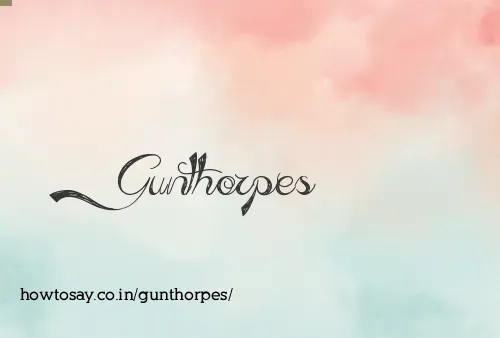 Gunthorpes