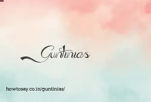 Guntinias