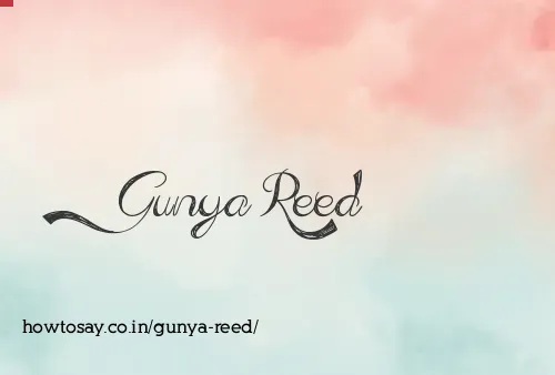 Gunya Reed