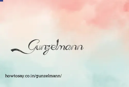 Gunzelmann