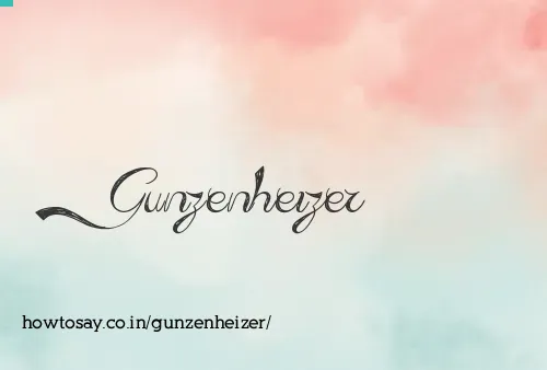 Gunzenheizer